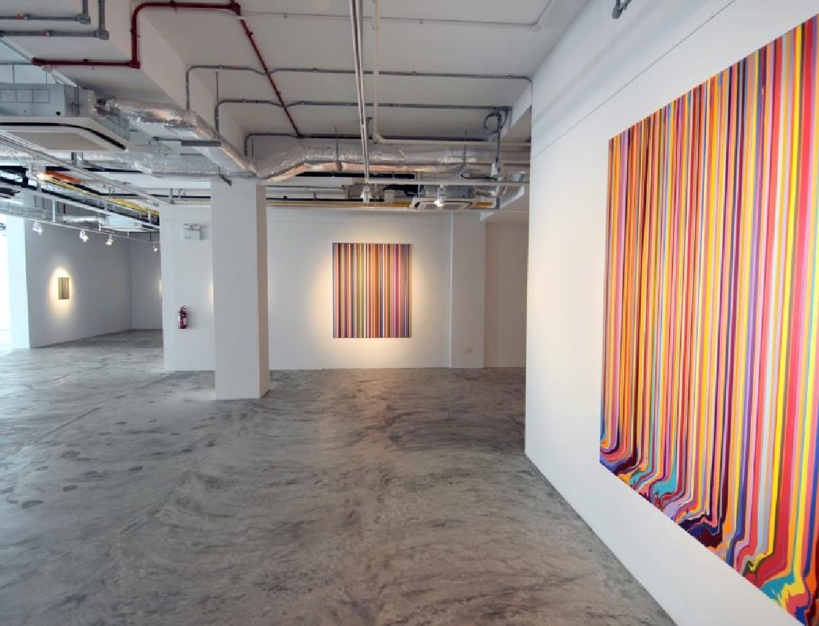 Ian Davenport: Between the Lines